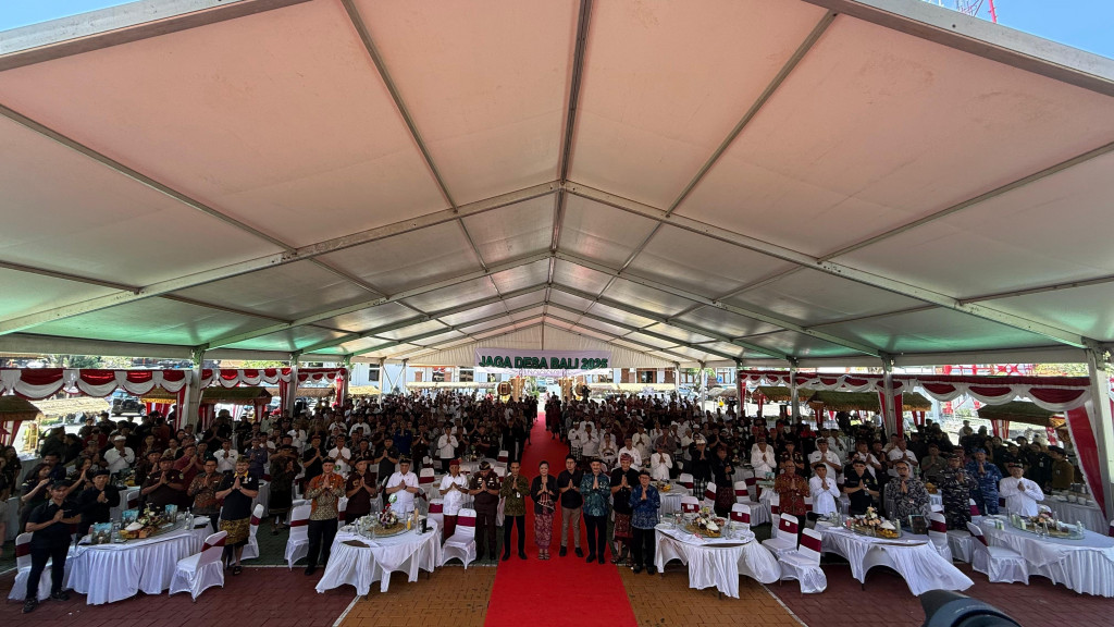 Peluncuran Program Jaga Desa & Penandatanganan Perjanjian Kerjasama Bupati/Walikota se-Provinsi Bali dengan Kepala Kejaksaan Negeri se-Provinsi Bali